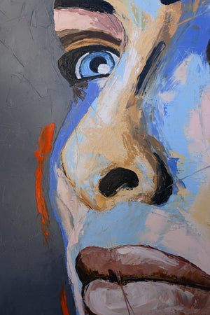 "Face" Original Oil Painting