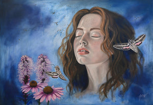 "Freckled Skies" Original Oil Painting