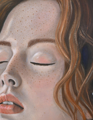 "Freckled Skies" Original Oil Painting